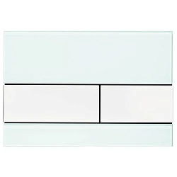 Кнопка смыва TECE Square Ii 9240803 зеленая/белая глянцевая