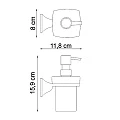 Дозатор Wasserkraft Wern K-2599 хром