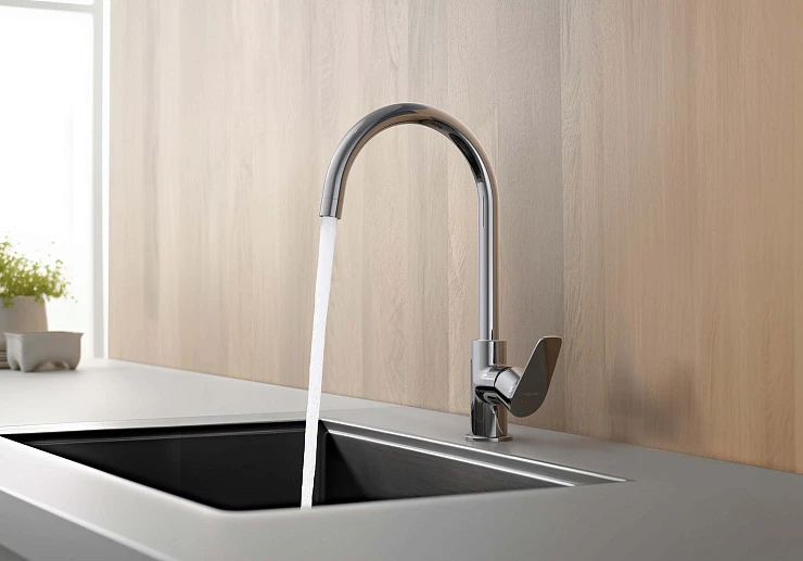 Смеситель для кухни Aquatek Бетта AQ1182CR хром