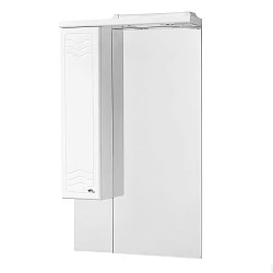 Зеркало-шкаф Aquaton Домус 65 L 1A008202DO01L белый
