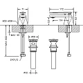 Смеситель для раковины Bravat DIAMOND F118102C-ENG хром