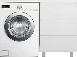 Тумба с раковиной Эстет Dallas Luxe 110 R ФР-00002019 белая глянцевая