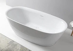 Акриловая ванна ABBER 180x84 AB9205 белая глянцевая