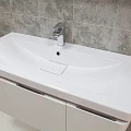 Тумба с раковиной Aquaton Шерилл 105 белая