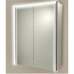Зеркало-шкаф Cezares 50 84251 с подсветкой, хром