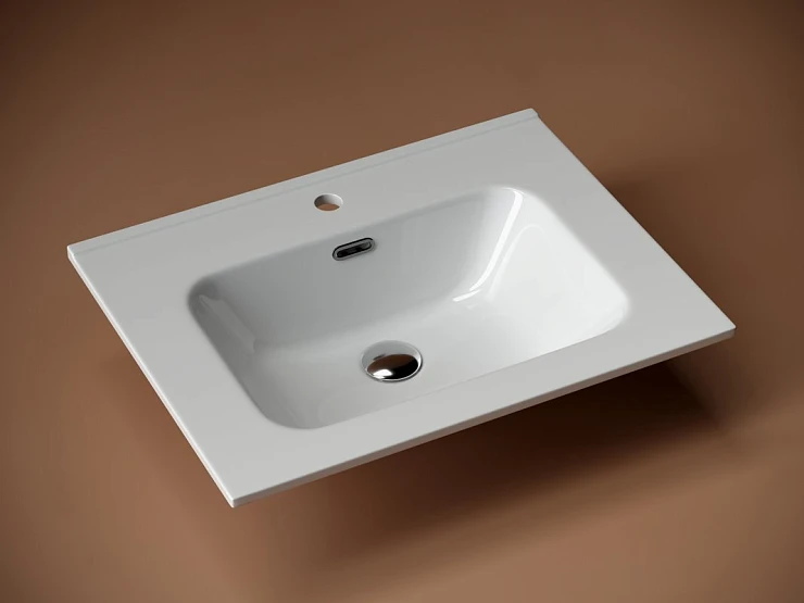 Раковина встраиваемая Ceramica Nova Element 60см CN7001 белая глянцевая
