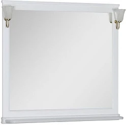 Зеркало Aquanet Валенса 110 180291 белое матовое