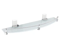 Полка Wasserkraft Leine K-5024 с ограничителем, хром