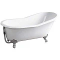 Чугунная ванна Aquanet Sharking 170x76 SW-1007A белая глянцевая