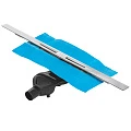 Душевой лоток Berges Simpel 80 090112 хром матовый