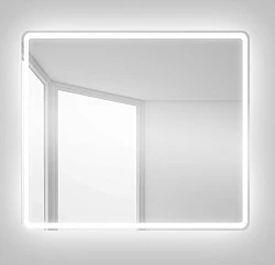 Зеркало BelBagno 90 SPC-MAR-900-800-LED-BTN с подсветкой