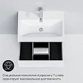 Тумба с раковиной AM.PM Gem 60 напольная, белый глянец