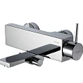 Смеситель для ванны с душем Bravat Arc F66061C-01A-ENG хром
