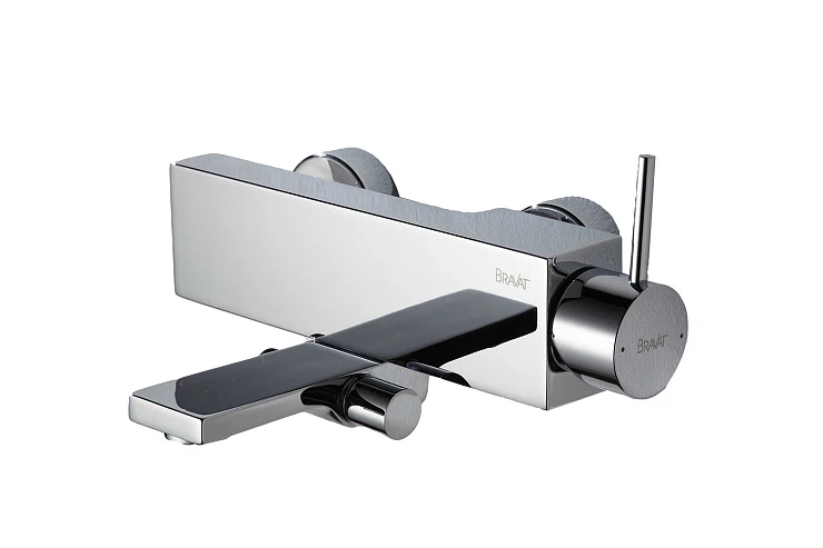 Смеситель для ванны с душем Bravat Arc F66061C-01A-ENG хром