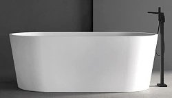 Акриловая ванна ABBER 170x80 AB9209 белая глянцевая