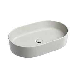 Раковина накладная Ceramica nova Element 600*380*122мм CN6048MSG серая матовая