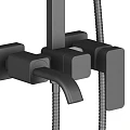 Душевая стойка Timo Selene SX-1013/03 черная матовая