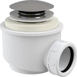 Сифон для поддона AlcaPlast A465-50 хром