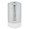 Душевая кабина Niagara Eco 80х80см NG-7307 профиль серебро