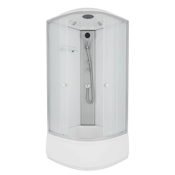 Душевая кабина Niagara Eco 80х80см NG-7307 профиль серебро