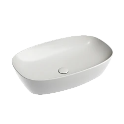 Раковина накладная Ceramica nova Element 600*380*138мм CN6049MSG серая матовая