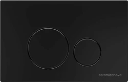 Комплект инсталляция Ceramica Nova с черной кнопкой, унитазом CN3001 и шумоизоляцией