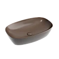 Раковина накладная Ceramica nova Element 600*380*138мм CN6049MDB коричневая матовая