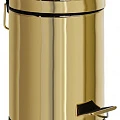 Ведро для мусора Cezares Olimp OLIMP-BSC-03/24 5L золото 24 карат