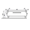 Комод Aquaton Мадрид 100М 1A127903MA010 белый