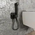 Гигиенический душ Iddis Spring 004BLS0i08 со смесителем, черный