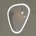Зеркало Comforty Олеандр 70 00-00001264CF с подсветкой и сенсором