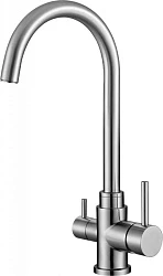 Смеситель для кухни BelBagno NOVA BB-LAM15A-IN сатин