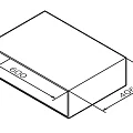 Полка AM.PM Gem 60 M90OHX0600WG белый