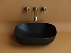 Раковина накладная Ceramica nova Element CN6009MB черная матовая