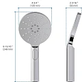 Душевая лейка Aquatek Оберон AQ2006CR хром