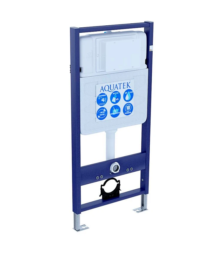 Унитаз Set Aquatek Бетта AQ1253W-00 + инсталляция Aquatek Standard INS-0000012