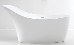 Акриловая ванна ABBER 169x75 AB9245 белая глянцевая