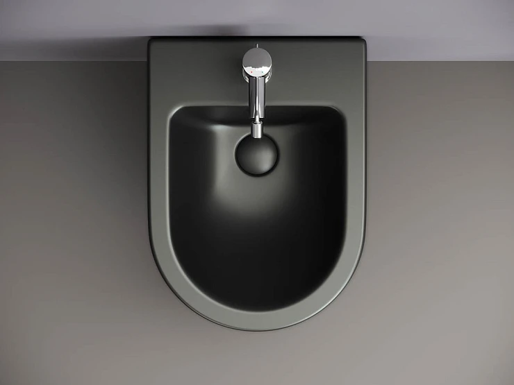 Биде подвесное Ceramica Nova Metropol CN4003MB черный матовый