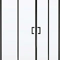 Душевой уголок RGW Passage PA-040B 100x90 см 3508104090-14 профиль черный матовый, стекло прозрачное