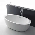Акриловая ванна BelBagno 170x90x60 BB67-170 белая глянцевая