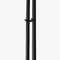 Полотенцесушитель электрический Маргроид Inaro Р150*6 профильный, 3 вставки, черный матовый