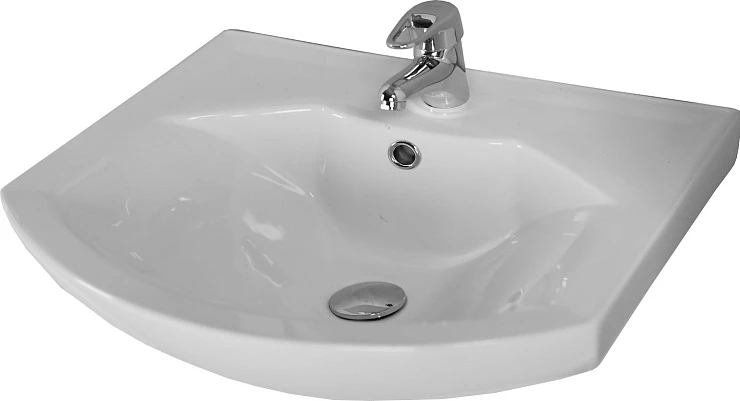 Тумба с раковиной Aquaton Ария Н 50 белая