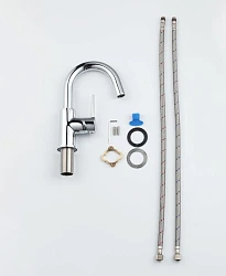 Смеситель для раковины Aquatek Европа AQ1307CR хром