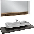 Раковина накладная Jacob Delafon Terrace EXC112-00 100 белая