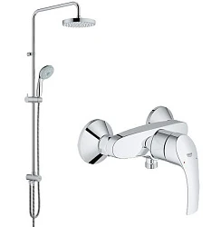 Душевая стойка Grohe Eurosmart New 124410 хром