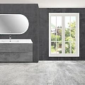 Тумба под раковину Vincea Mia 120 VMC-2MC120BT бетон