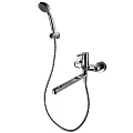 Смеситель для ванны с душем Bravat Stream F63783C-LB хром