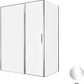 Душевой уголок Allen Brau Priority 160x90см 3.31037.00+3.31043.00 профиль хром, стекло прозрачное Душевой уголок Allen Brau Priority 160x90см 3.31037.00+3.31043.00 профиль хром, стекло прозрачное
