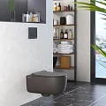 Унитаз подвесной Berges Ego XL 083218 антрацит матовый
