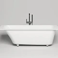 Ванна из искусственного камня Salini ORLANDA 170x80 встраиваемая 102116MRH белая матовая